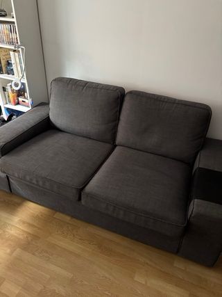 Sofá 2 plazas KIVIK Ikea gris