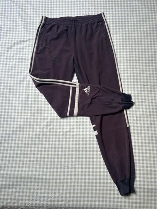 Pantalones Adidas Challenger Azul y Blanco