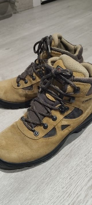 Botas de montaña Arpenaz mujer beige/marrón