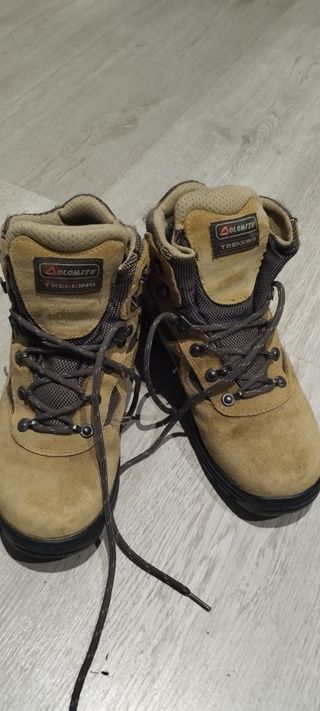 Botas de montaña Arpenaz mujer beige/marrón