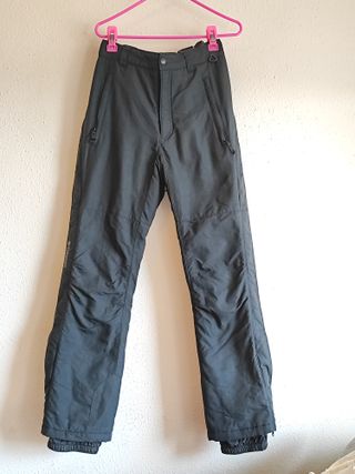 Pantalón Nieve Columbia Negro Impermeable