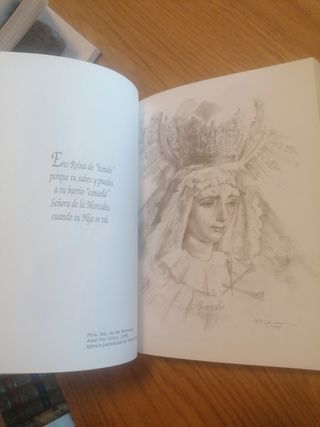Libro ilustrado La saeta y la pasión.