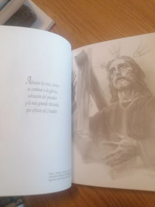 Libro ilustrado La saeta y la pasión.