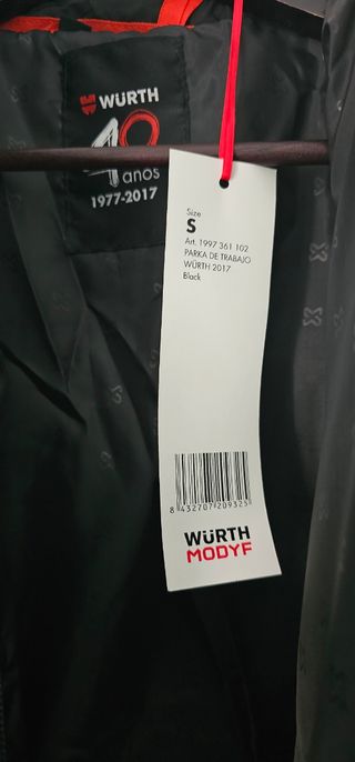 Chaqueta Wurth Negra