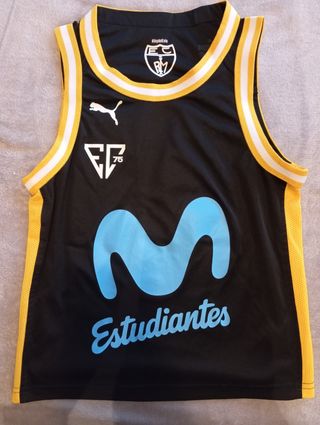 Camiseta negra del Movistar Estudiantes.