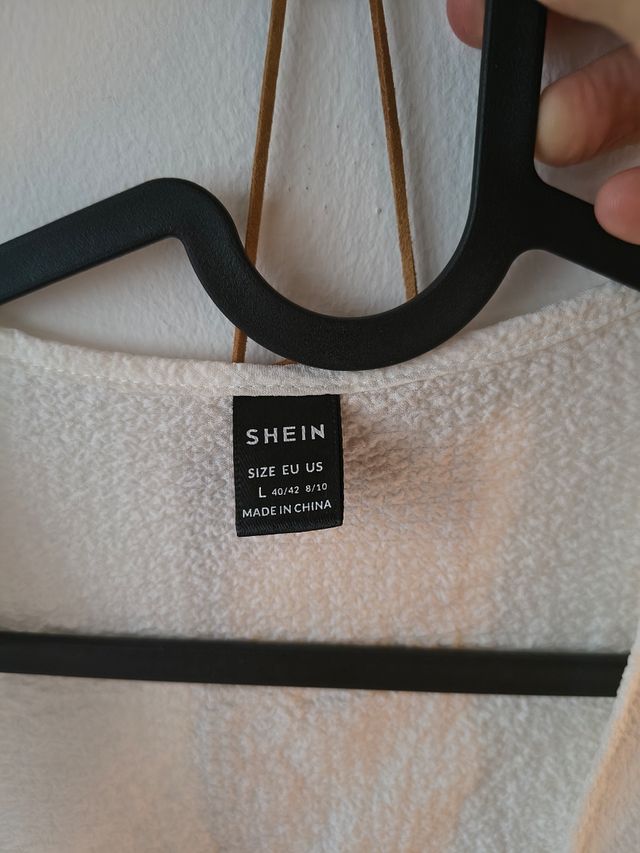 Blusa Shein blanca talla única