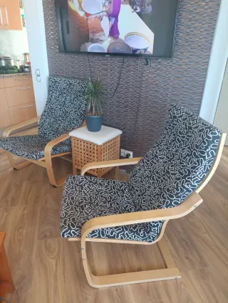 2 Sillones Ikea salón/terraza, 60€ por cada uno.