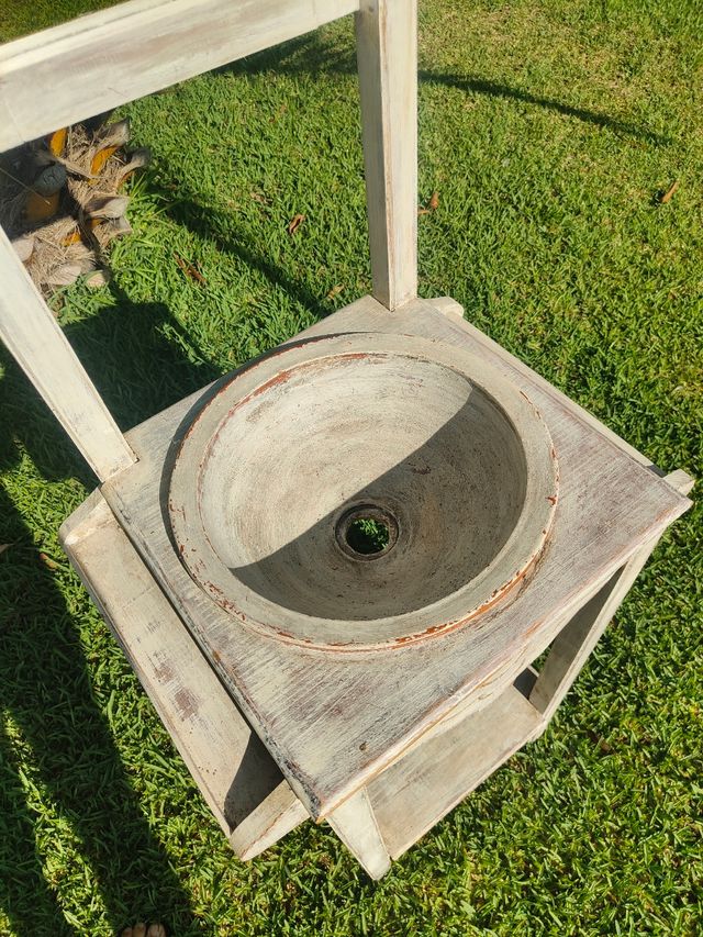 Palanganero antiguo lavadero vintage