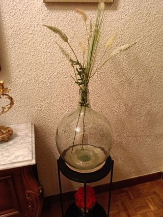 Damajuana de cristal grande