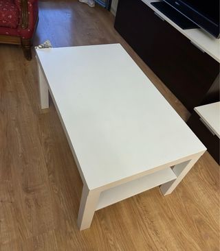 Mesa de centro blanca Ikea. a recoger solo mañana