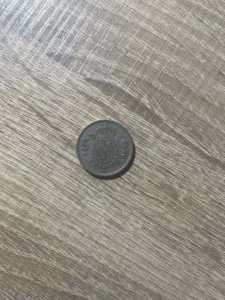 5 Pesetas 1975