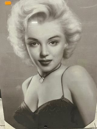 cuadro de Marilyn Monroe Blanco y Negro