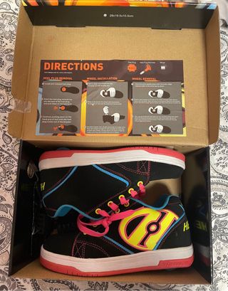 Heelys niña talla 35 con ruedas