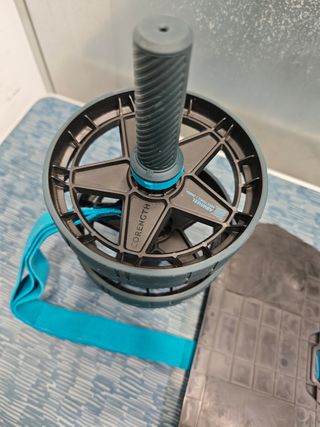 Rueda abdominal con banda y esterilla