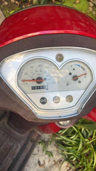 Moto Keeway Zahara 125cc Roja 12.190 km 2017
