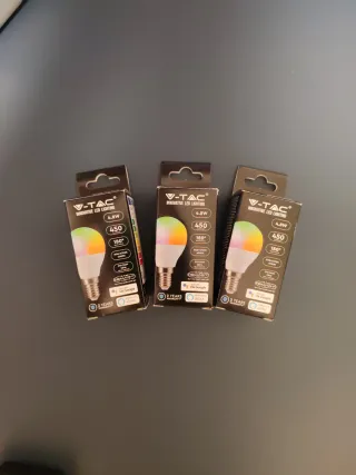 3 Lampadine Smart V-Tac E14