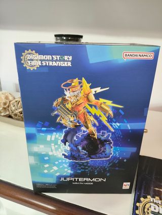 Figura Digimon Jupitermon + Libro Arte