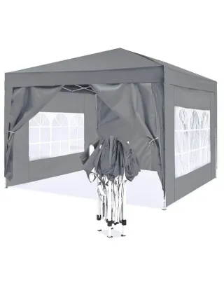 Carpa Plegable 3x3 Gris