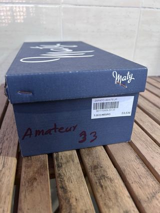 Zapatos de baile Maty negros talla 33