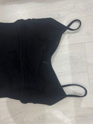 Mono de algodón negro