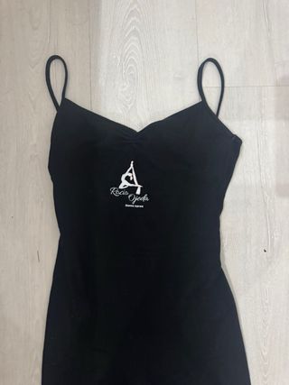 Mono de algodón negro