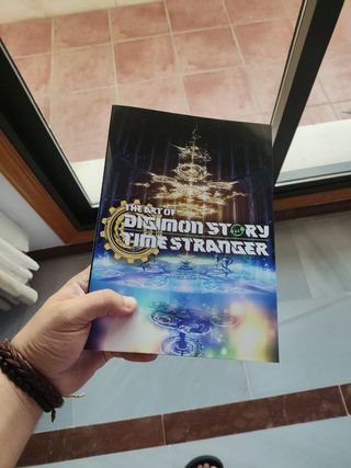 Libro artes Digimon time strange