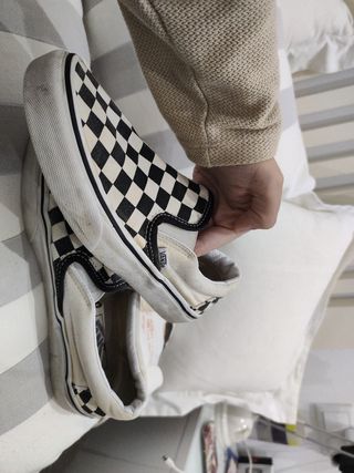 Zapatos Vans Cuadros Talla 37