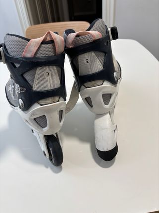 Patines en línea niña Oxelo grises