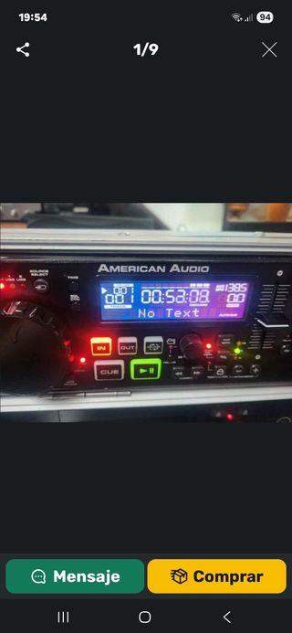 Maletín American Audio UCD-200 Doble Lector CD