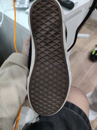 Zapatos Vans Clásicos Negros Talla 37