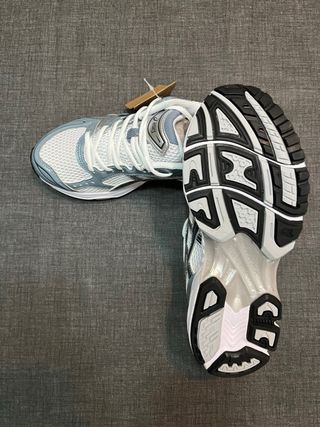 Zapatos Asics Gel NYC Hombre Gris Blanco