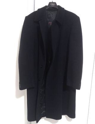Abrigo Largo Vallejo Hombre Talla 56 
Azul oscuro