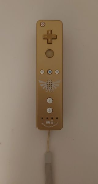 Mando Wii Edición Zelda Dorado