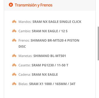SCOTT STRIKE 900 CARBONO Talla L