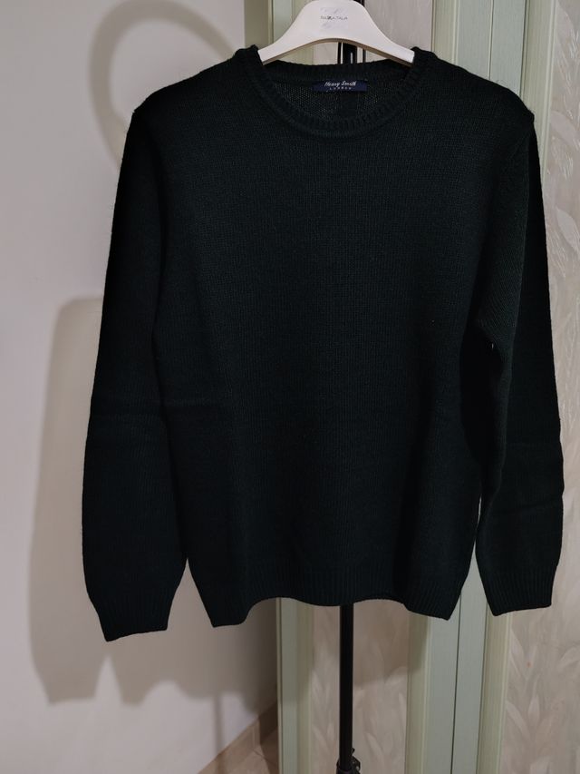 Maglione uomo Henry Smith verde M