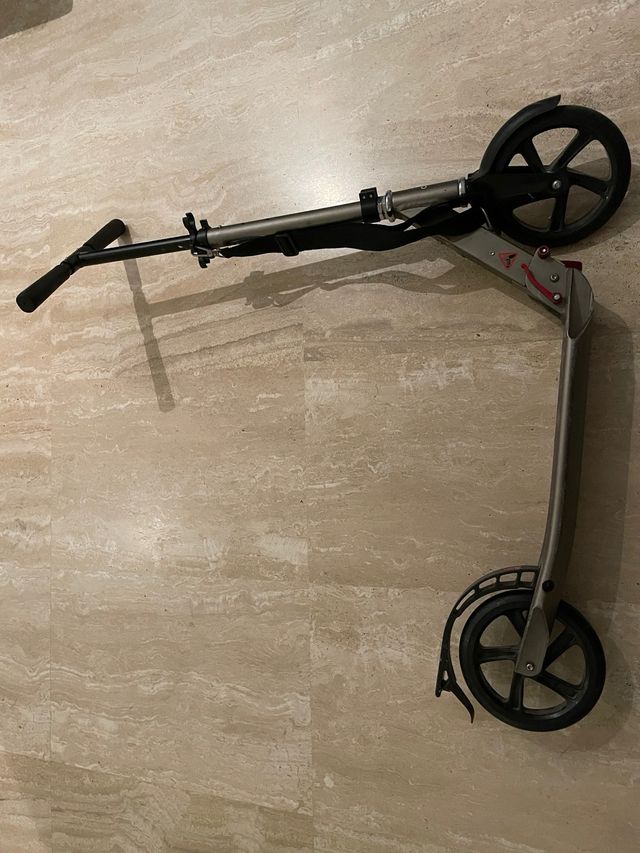 Patinete plegable gris