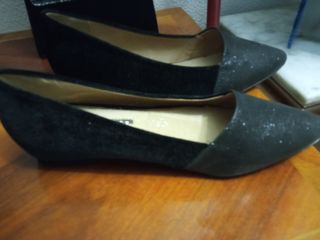 Zapatos Mariamare negros tacón bajo