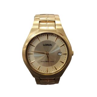 RELOJ LORUS DORADO VJ32-X062