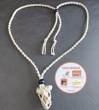 Collar Fósil Coral Auténtico Prehistórico