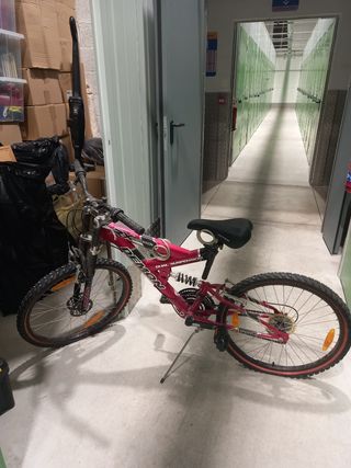Bicicleta Demon RX Dual Suspension Roja