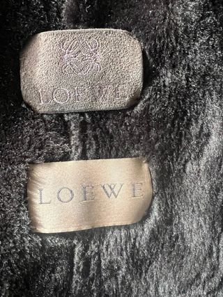Abrigo Loewe Piel Marrón