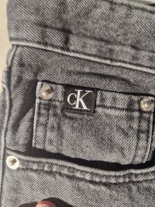 Jeans Calvin Klein Straight Fit Neri