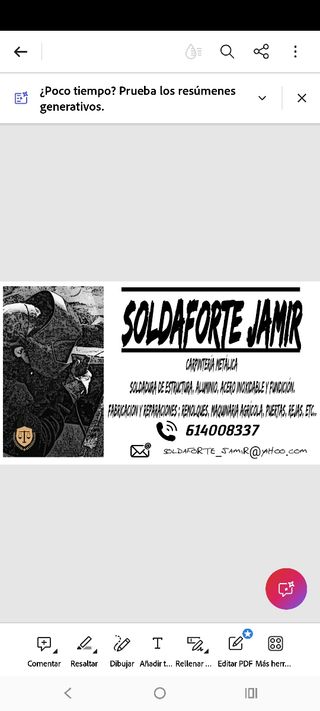 Soldadura acero inoxidables etc...carpintería metá
