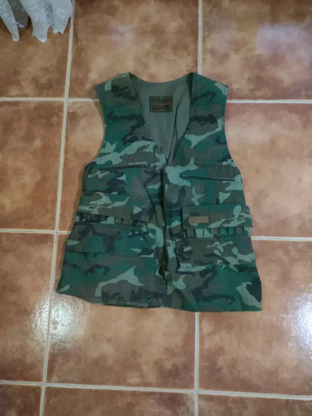 Gilet mimetico multitasche