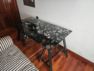 Mesa  de cristal templado Gasholm