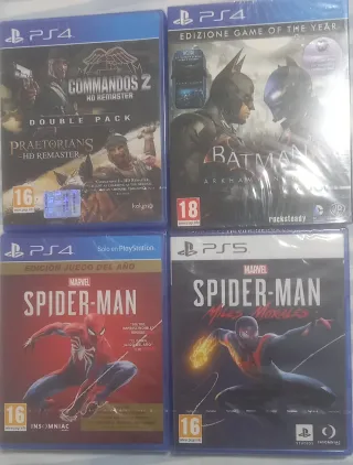 Pack juegos ps4 ps5