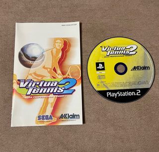 Virtua Tennis 2 PS2 - Completo