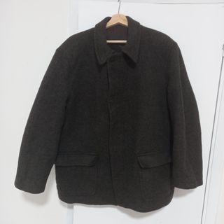 Chaquetón Lana Florentino Talla 54 Marrón