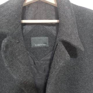 Chaquetón Lana Florentino Talla 54 Marrón