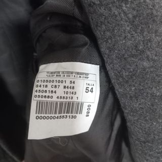 Chaquetón Lana Florentino Talla 54 Marrón